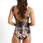 Jantzen: Abbie Mesh Frill One Piece Bather