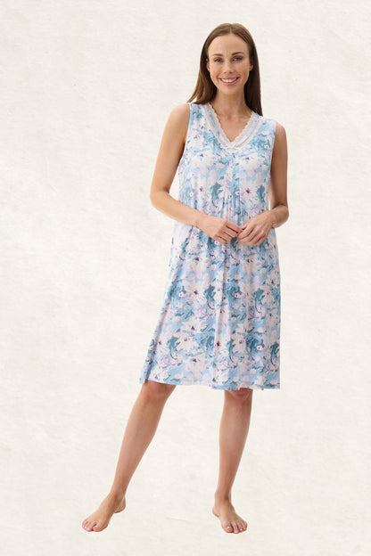 GIVONI Amelia Sleeveless Short Nightie