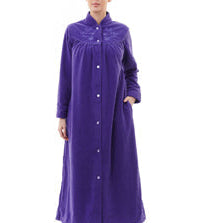 Givoni: High Pile Short Button Gown