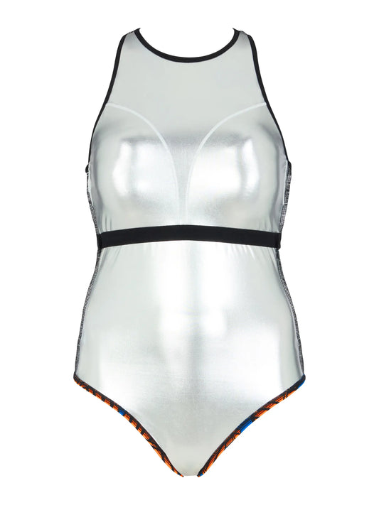 ZOGGS:  Awaken Blue Crossback THERMAL 1 PIECE