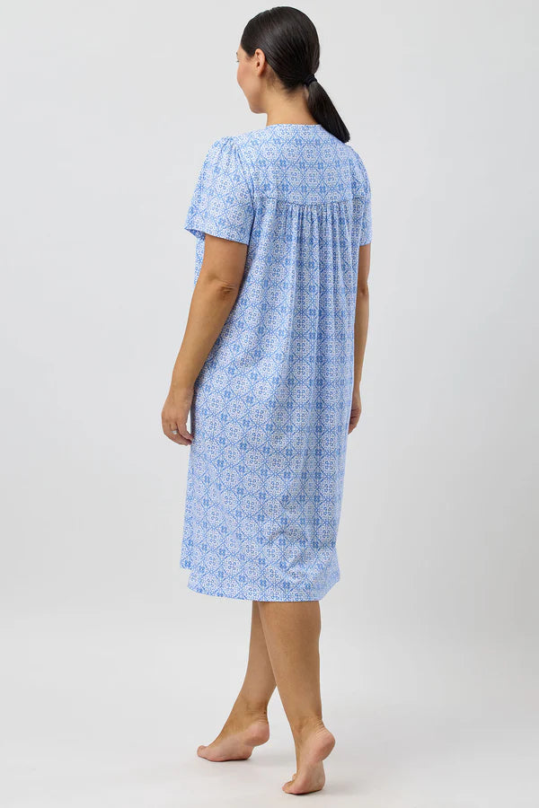 SCHRANK Baroque Cotton Short Sleeve Nightie