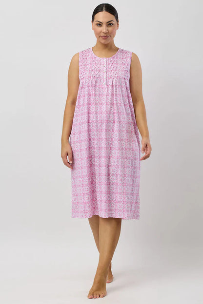 SCHRANK Baroque Cotton Sleeveless Nightie