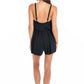 TOGS Black Microfibre Romper 1PC