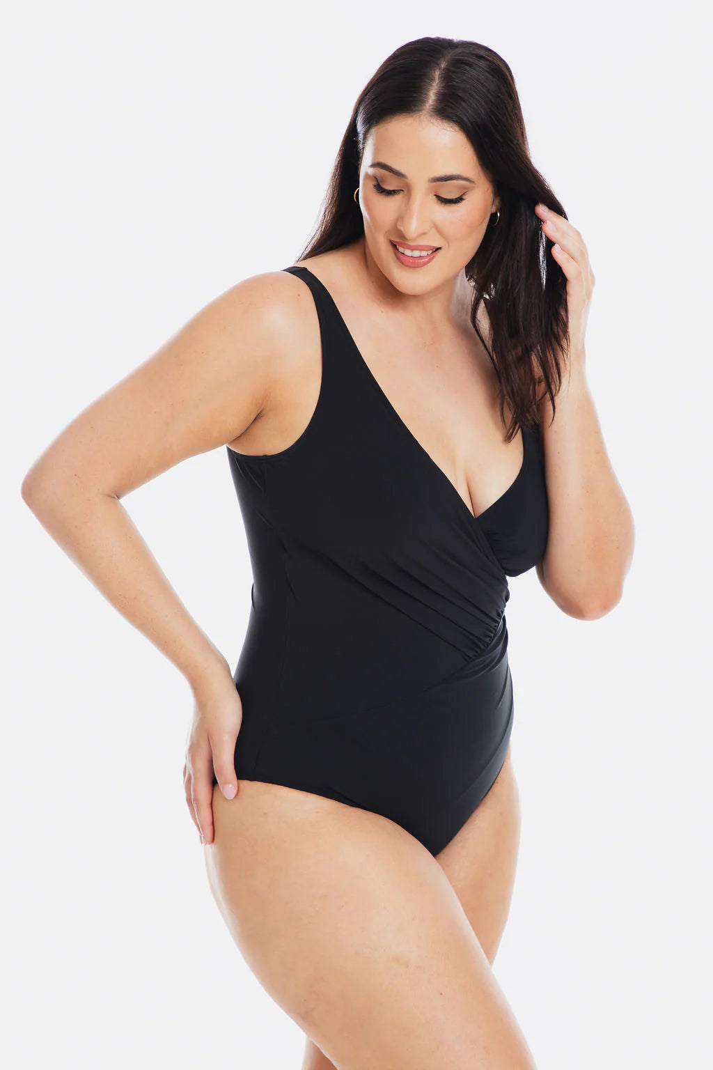 TOGS Black Microfibre Surplice 1PC