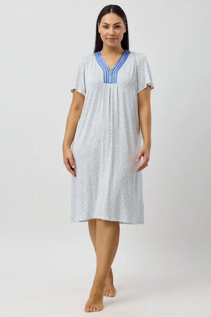 YUU Bluebell Short Sleeve Nightie