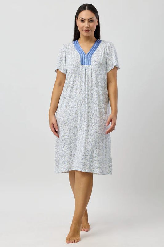 YUU Bluebell Short Sleeve Nightie