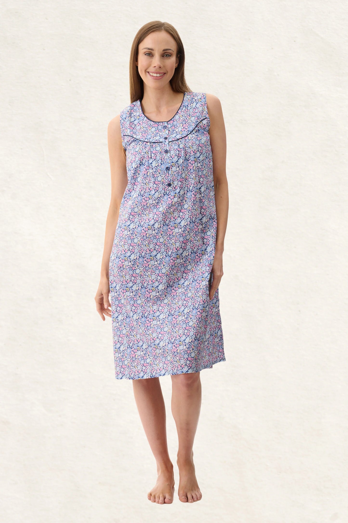 GIVONI Daisy Sleeveless Short Nightie