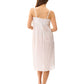 GIVONI Dobby Short Chemise Nightie White