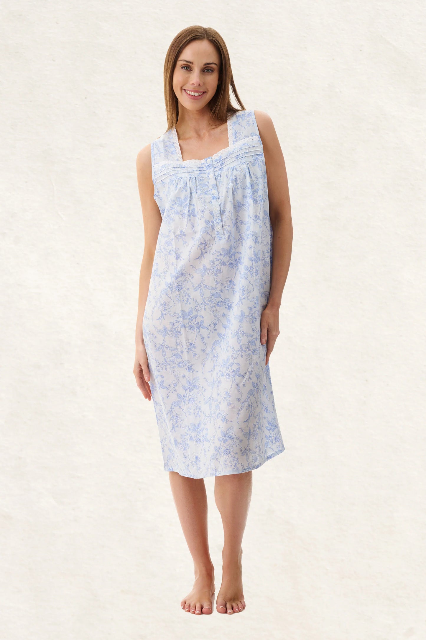 GIVONI Eliza Short Sleeveless Nightie