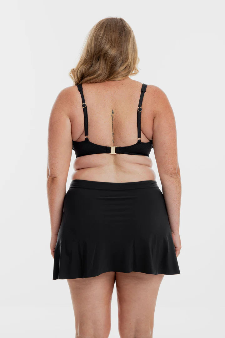 Togs: Essentials Swim Skirt Black