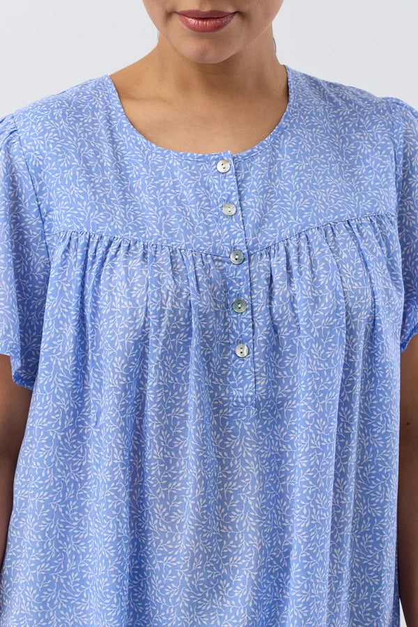 SCHRANK Foliage Short Sleeve Nightie