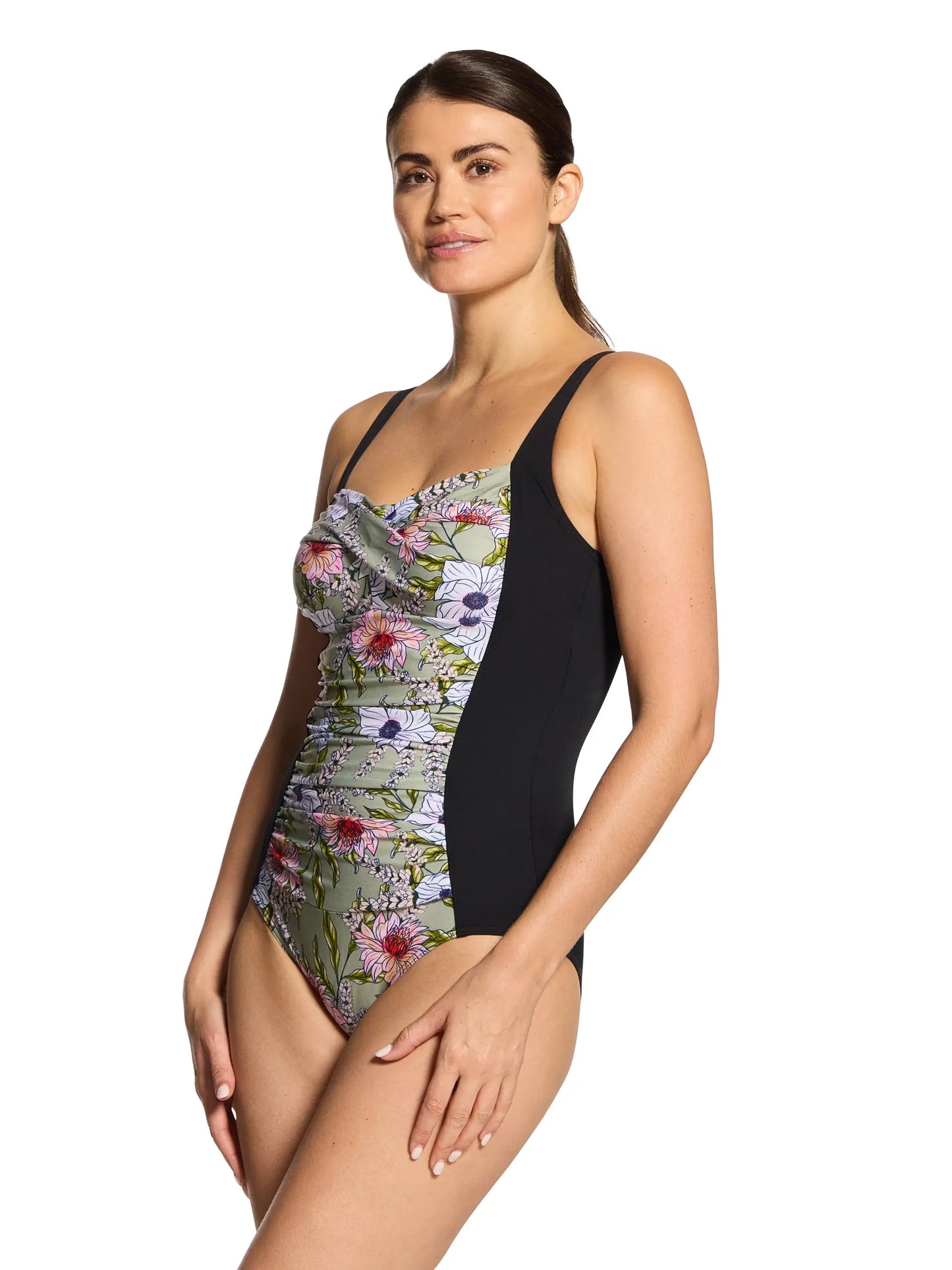 ZOGGS:  Freesia Ruched Front 1 PIECE