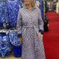 Givoni: Becky Long Quilted Button up Gown