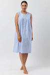 SCHRANK Geo Blue Sleeveless Nightie
