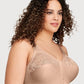 Glamorise: Magic lift Front-Closure Support Wire-Free Bra - Blush