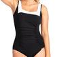 Jantzen: Heritage Classics Square Neck One Piece