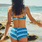 Sunseeker: Tie Side Boyleg Pant Jasmine