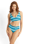Sunseeker: Ruched Mid Rise Pant Jasmine