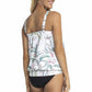 Jantzen: Maui Bandeau Blouson Singlet Tankini