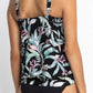 Jantzen: Maui Bandeau Blouson Singlet Tankini Black