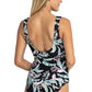 Jantzen: Maui Multi Fit Mesh Frill One Piece Bather