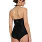 ZOGGS:  Moonstone Ruched Bandeau 1 PIECE