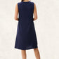 GIVONI Navy Short Sleeveless Short Nightie