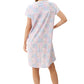 GIVONI Ocean Short Sleeve Short Sleepshirt