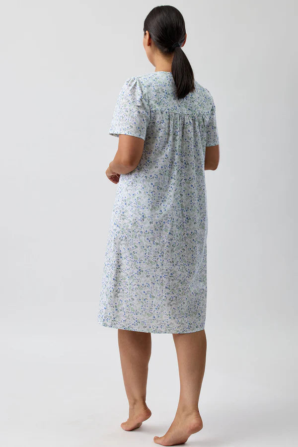 SCHRANK Pansies Short Sleeve Nightie