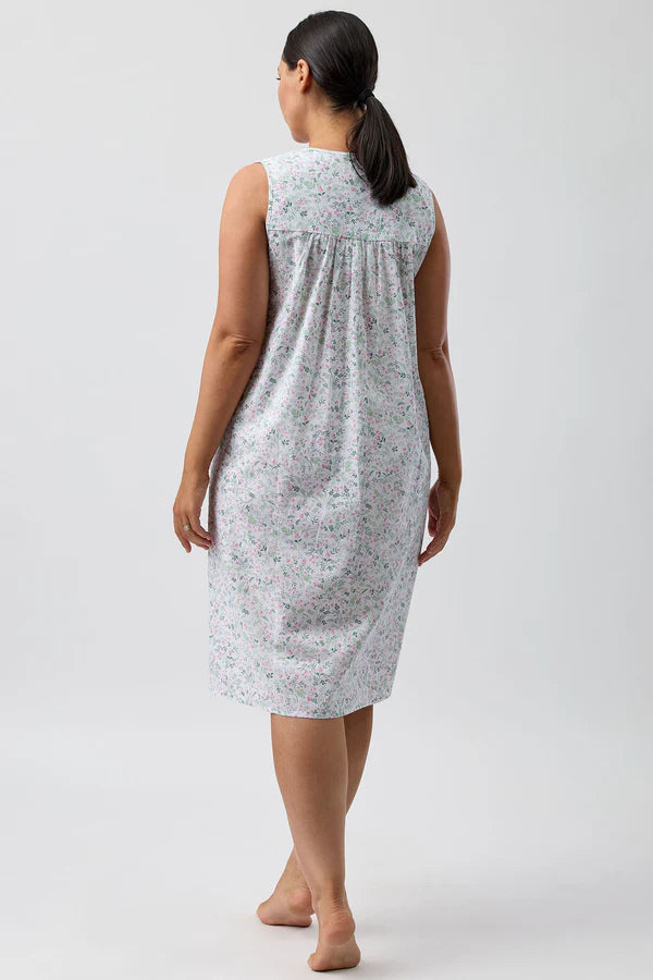 SCHRANK Pansies Sleeveless Nightie