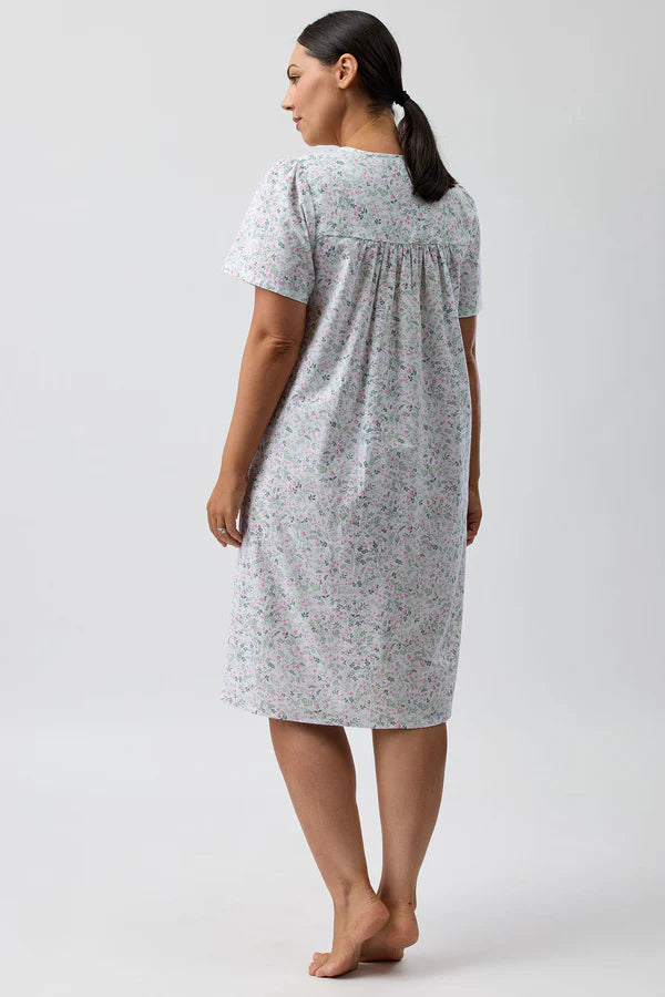 SCHRANK Pansies Short Sleeve Nightie