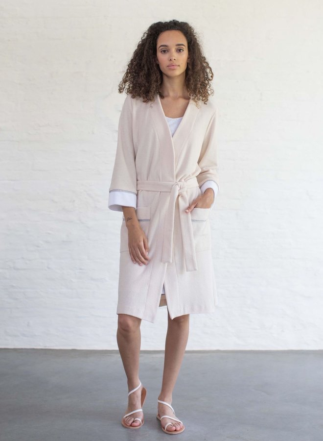 Pluto:  'Gola' Wrap Around Robe Dressing Gown