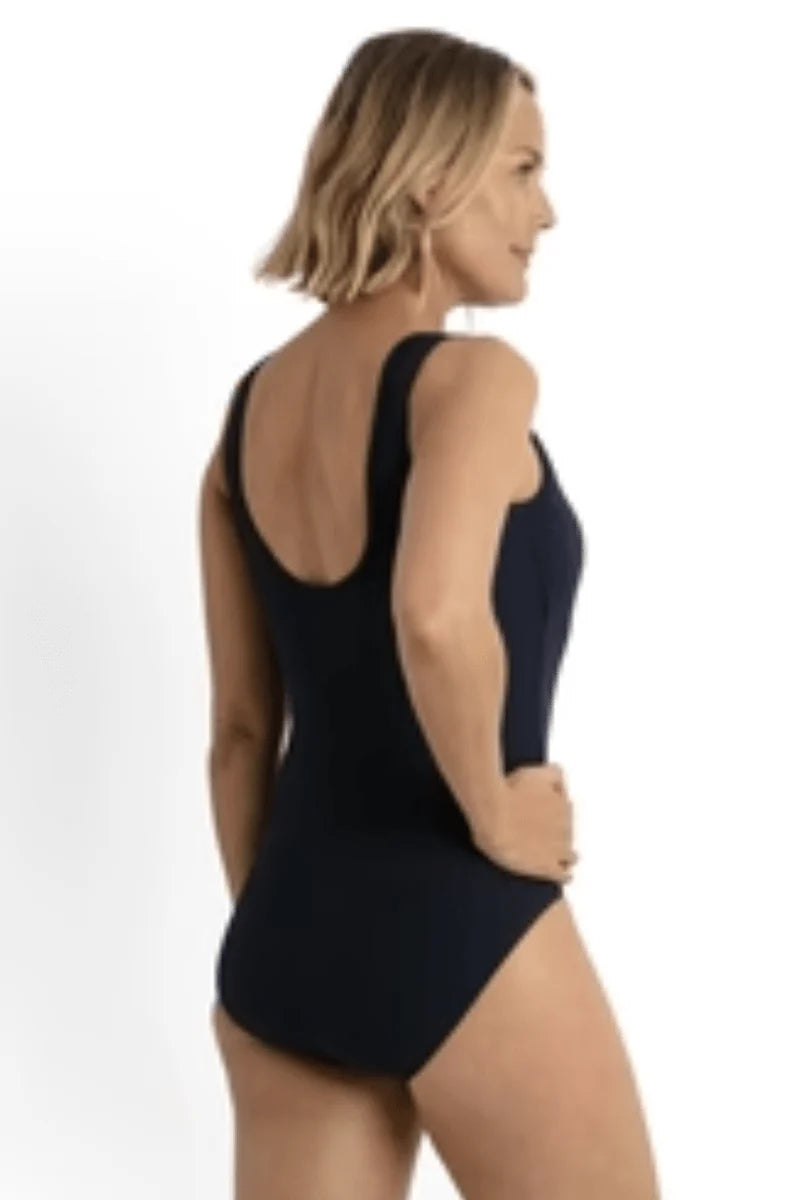 Poolproof:  Barbados Scoop Back Mastectomy 1PC Bather