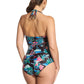 ZOGGS:  Retro Surf Ruched Bandeau 1 PIECE