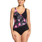 ZOGGS:  Safari Leaf Wrap Front 1 PIECE