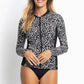 Jantzen: Safari Zip Front Rash Vest UPF 50+