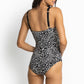Jantzen: Safari Ruched Surplice One Piece Bather