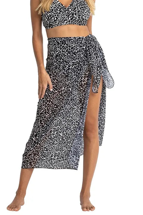 Jantzen: Safari Mesh Sarong Wrap Around