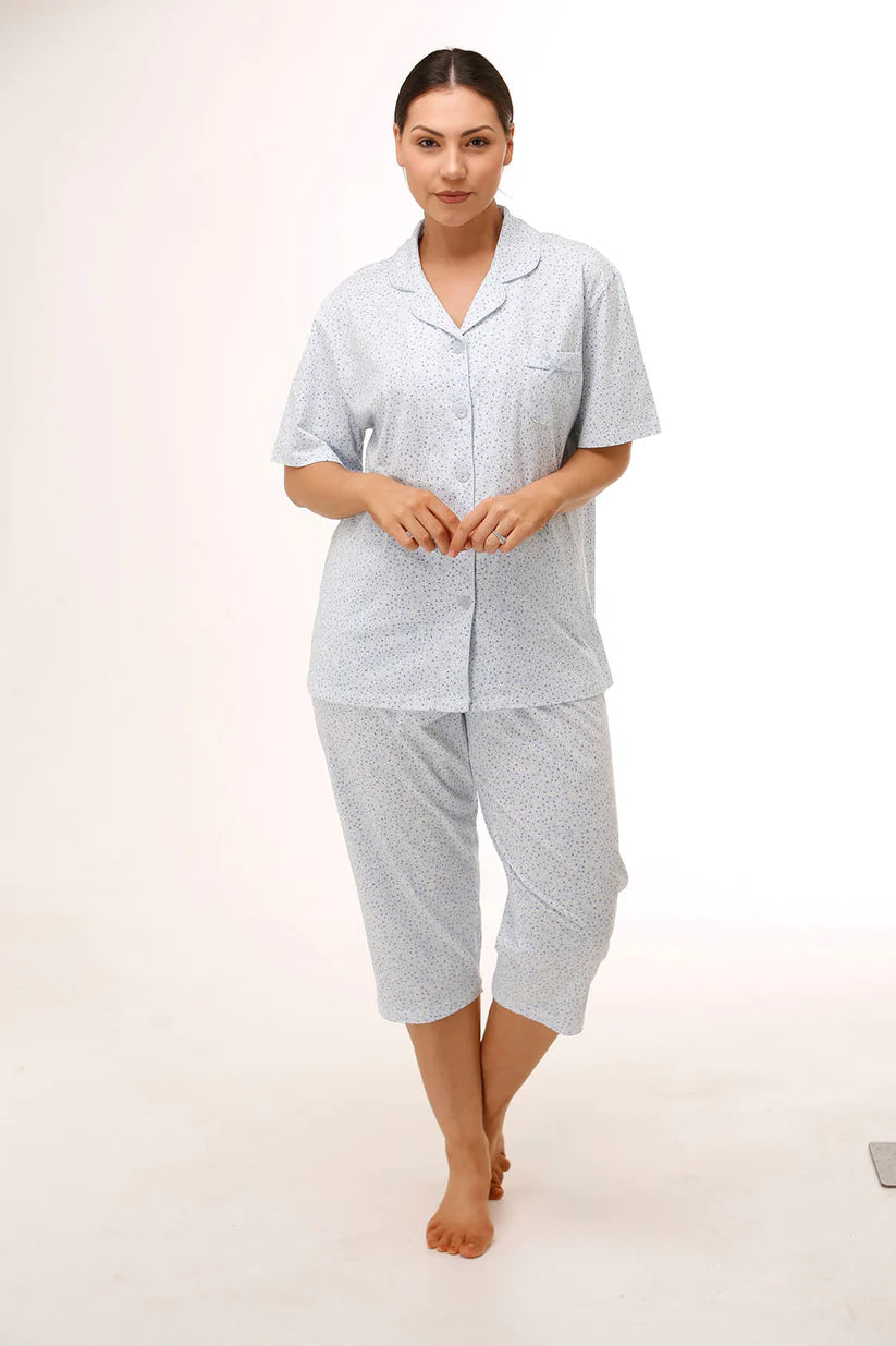 Schrank:  'Ditsy' Two Piece Pyjama Set
