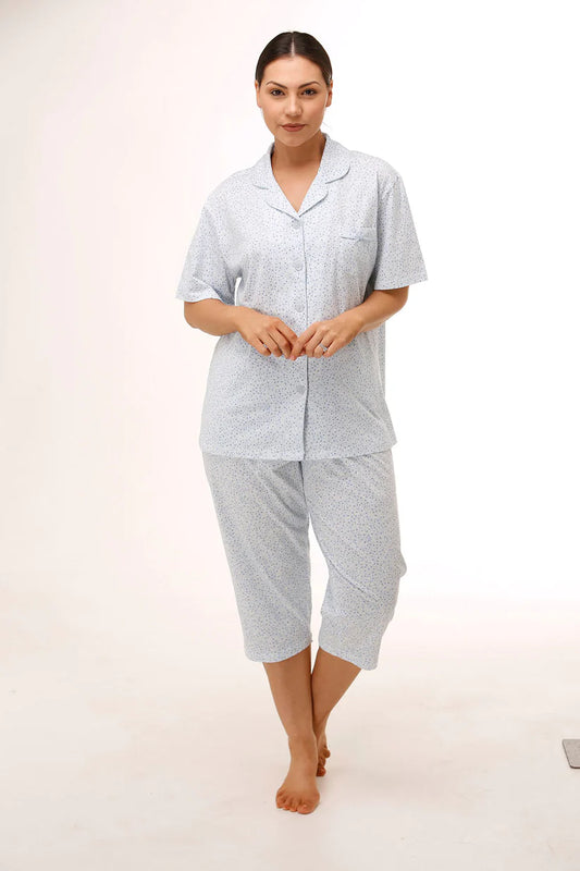 Schrank:  'Ditsy' Two Piece Pyjama Set