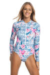 Jantzen: Moroccan Flowers Sunsafe One Piece Bather