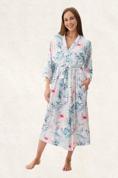 GIVONI Tanya Mid Length Wrap Around Gown