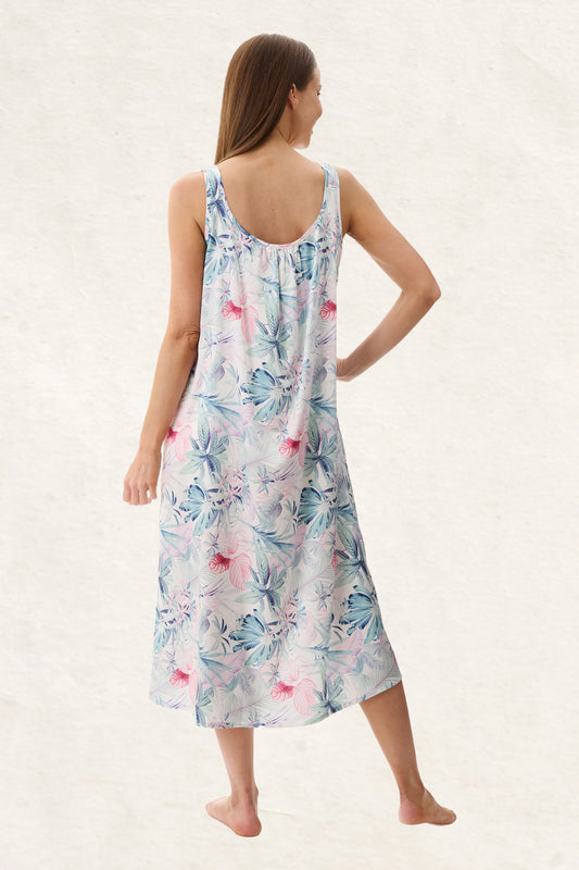 GIVONI Tanya Mid Length Sleeveless Nightie