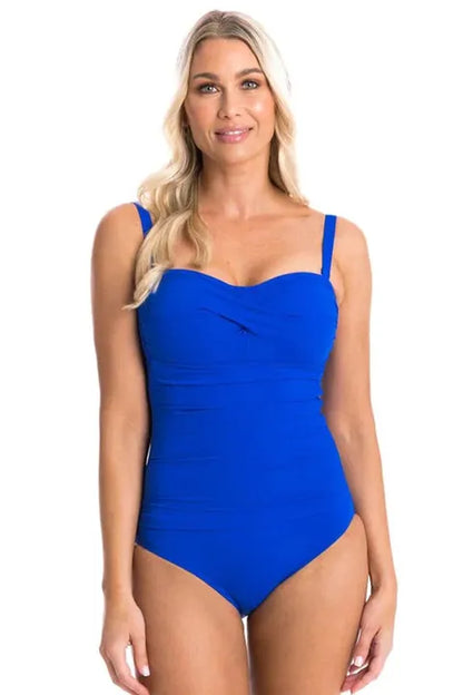Togs: Cobalt Ombre Bandeau One Piece