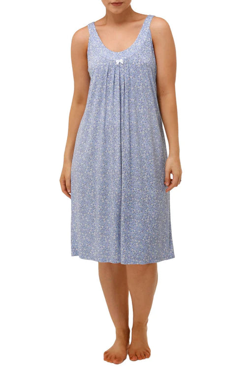 Yuu: 'Ditsy' Sleeveless Mid Length Nightie